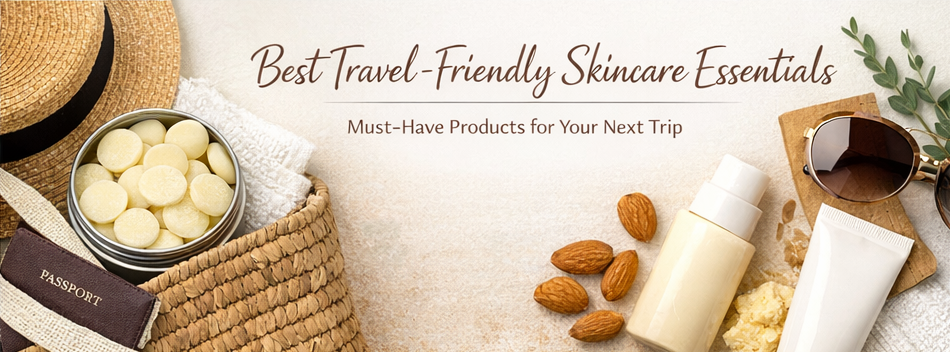 Travel friendly skincare essentials