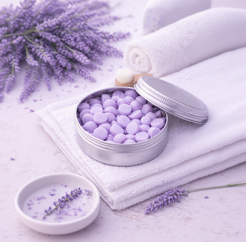 Lavender Bliss Solid Lotion Dots - Moisturizing & Travel-Friendly